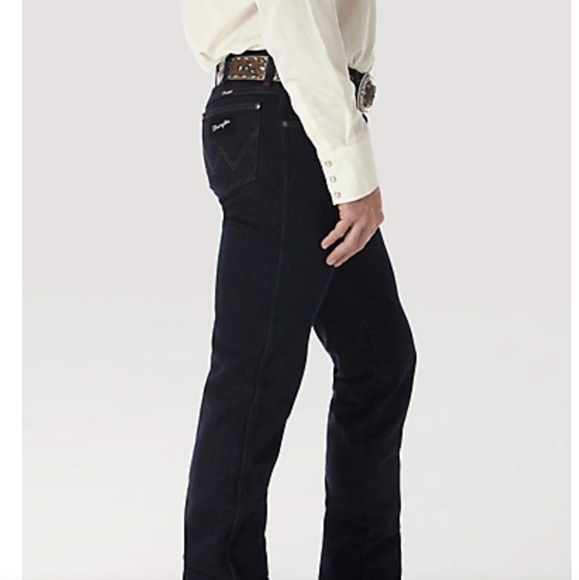 WRANGLER MEN'S COWBOY CUT SILVER EDITION SLIM FIT JEANS IN DENIM - Picture 5 of 5